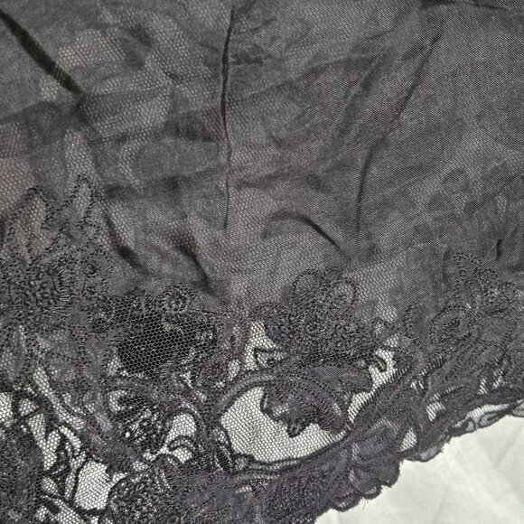 Elie Tahari Embroidered Black Dress (Size M) - Picture 7 of 10